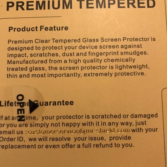 3-Pack Mr.Shield Designed For Tracfone Alcatel TCL A3 / TCL A30 (Tempered Glass) - Picture 2 of 14